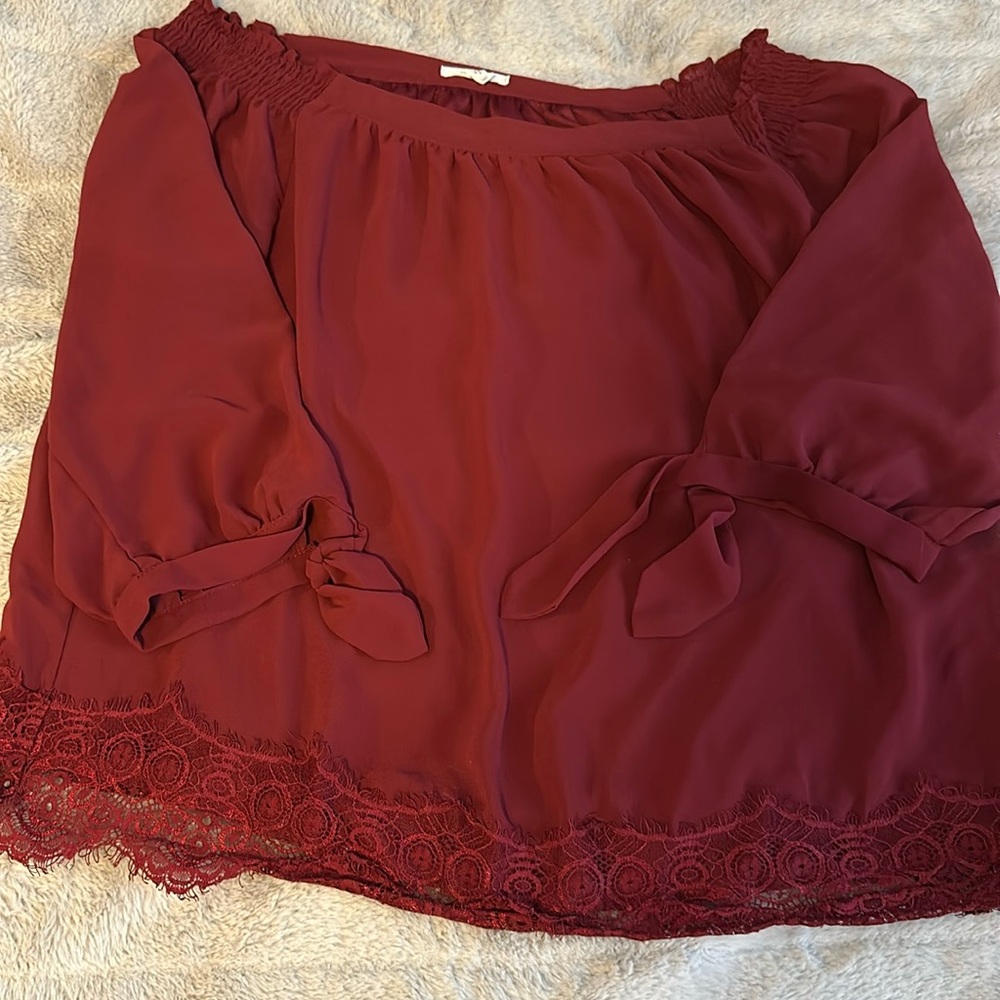 Maurice’s silky blouse